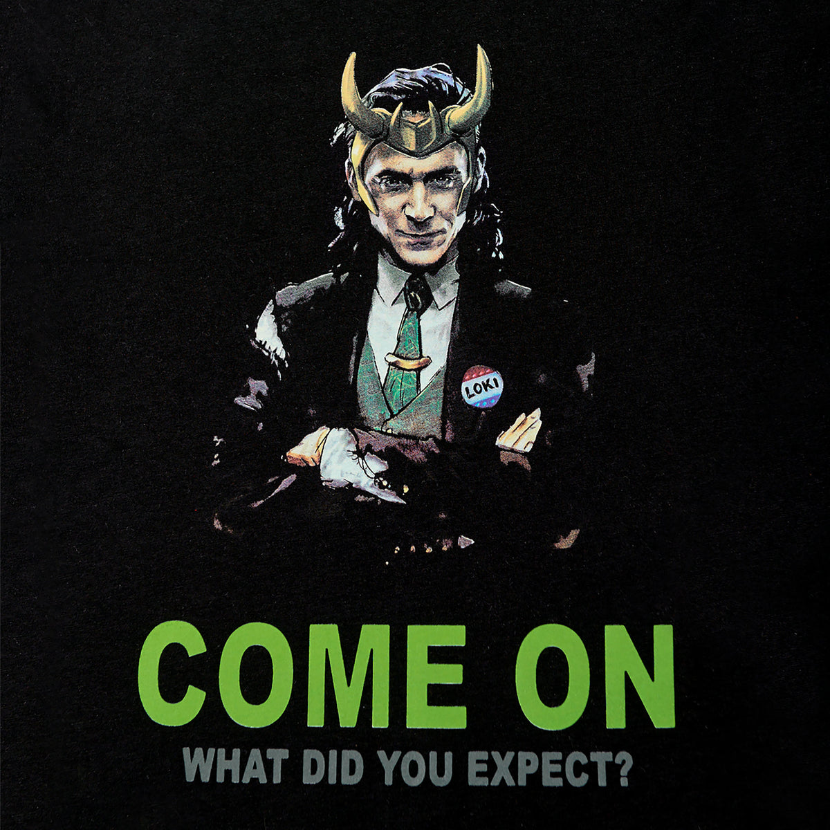 Immagine del prodotto Loki - Come on T-shirt nera