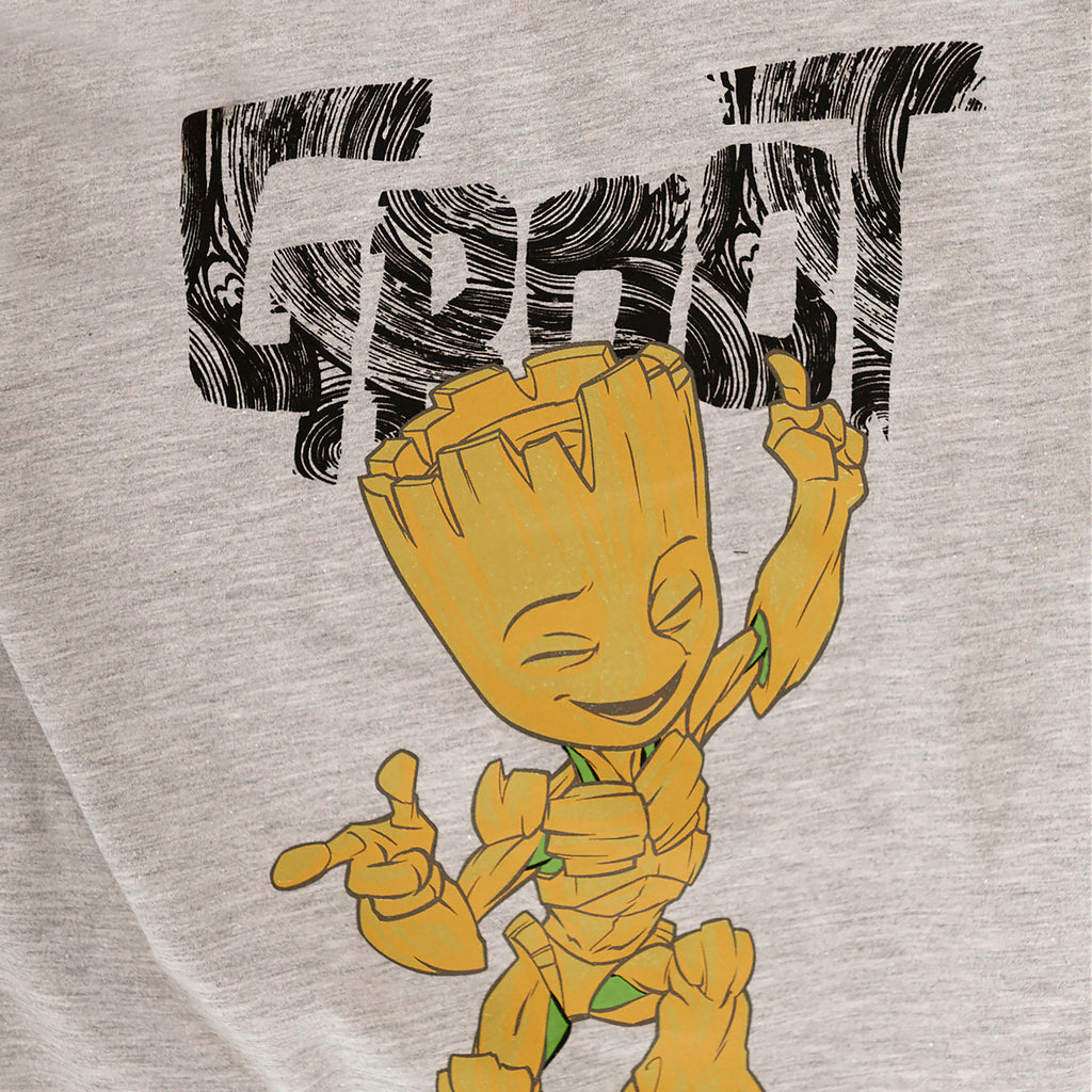 Immagine del prodotto Pigiama corto da donna Dancing Groot con pizzo - Guardiani della Galassia
