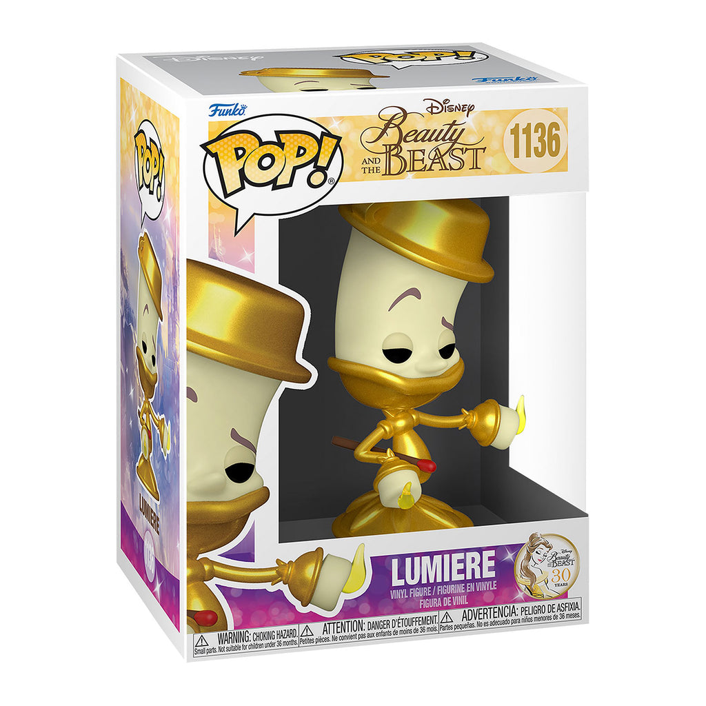 Immagine del prodotto La Bella e la Bestia - Lumiere Figura Funko Pop