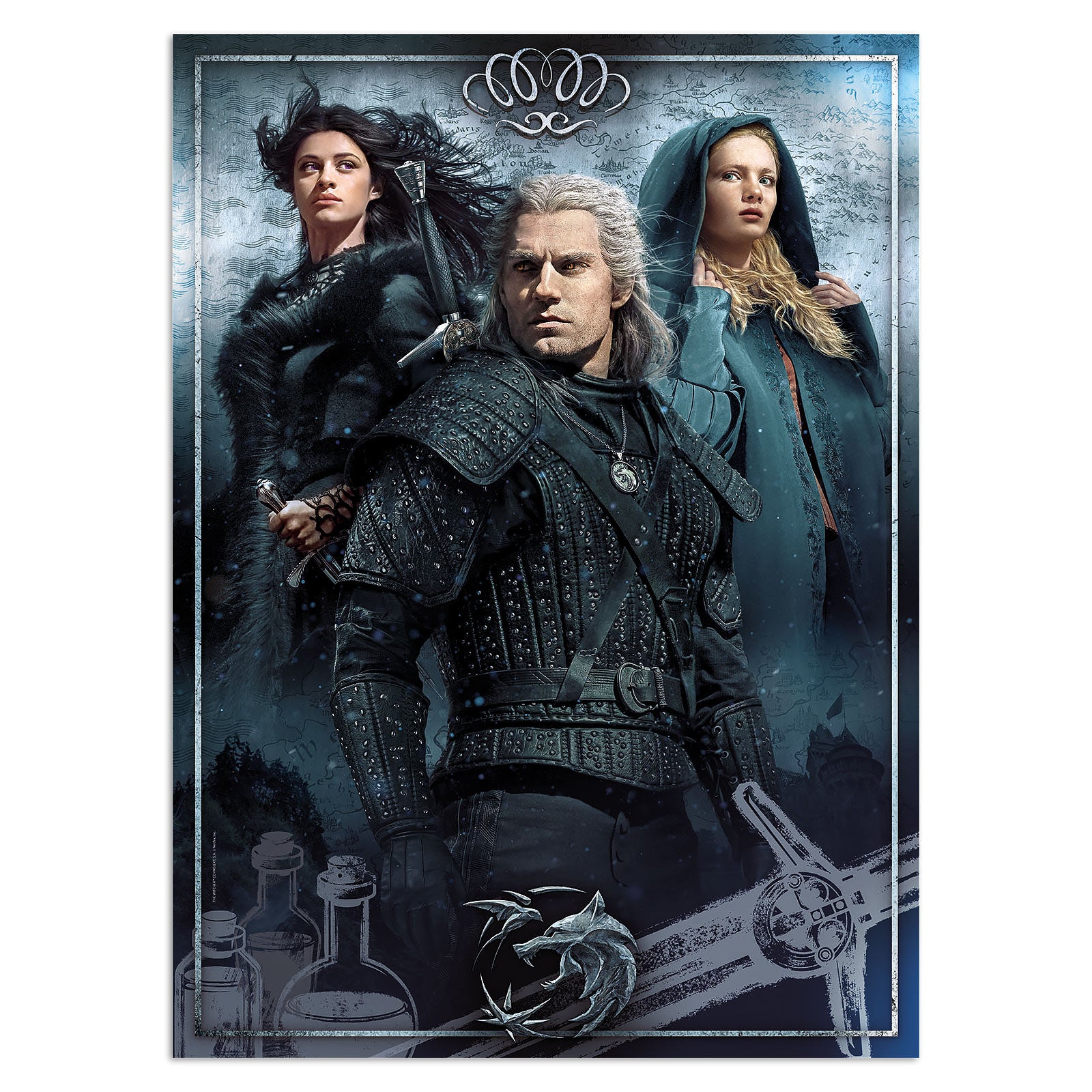 Immagine del prodotto Witcher - Ciri, Yennefer & Geralt Puzzle 1000 pezzi