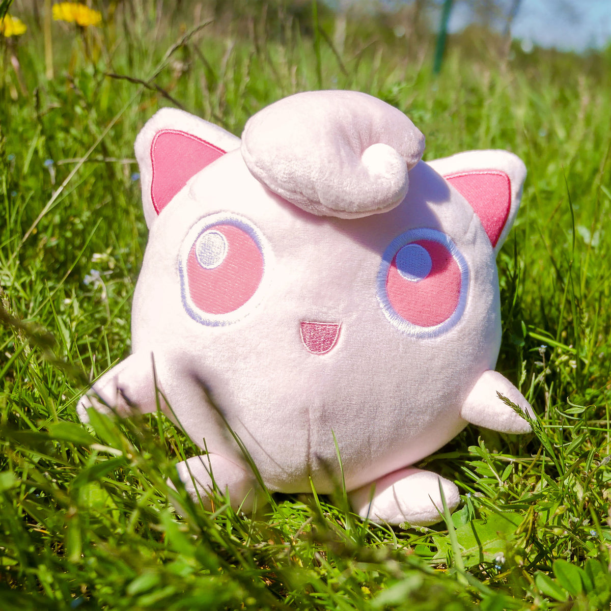 Immagine del prodotto Pokemon - Peluche monocromatico Jigglypuff 17 cm