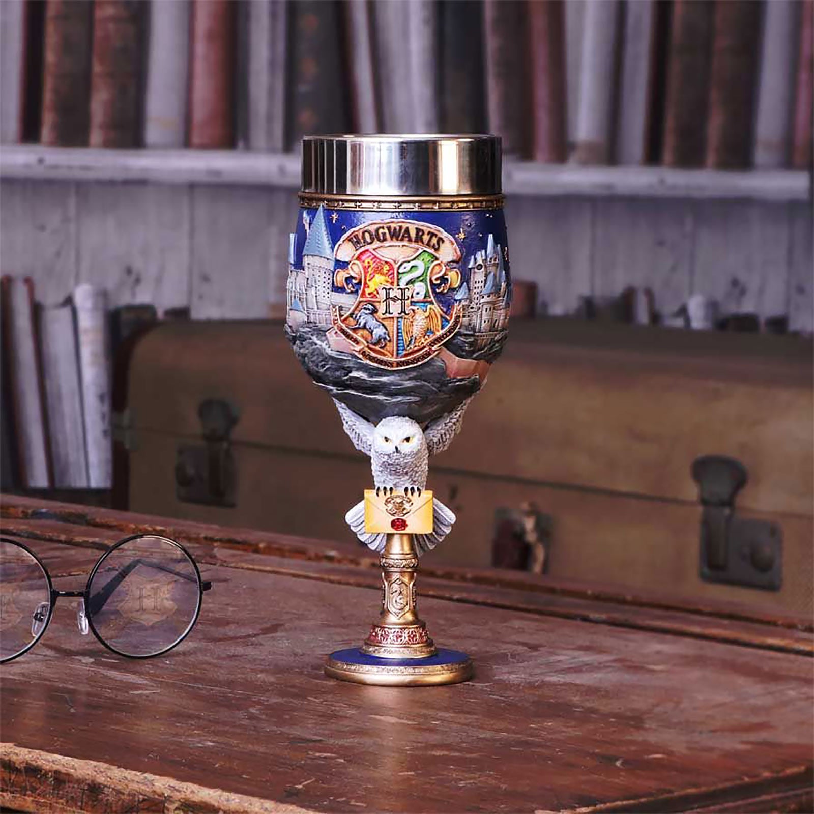 Immagine del prodotto Harry Potter - Calice deluxe con logo di Hogwarts