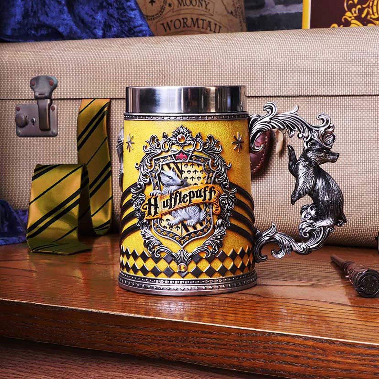Immagine del prodotto Harry Potter - Boccale deluxe con logo Hufflepuff