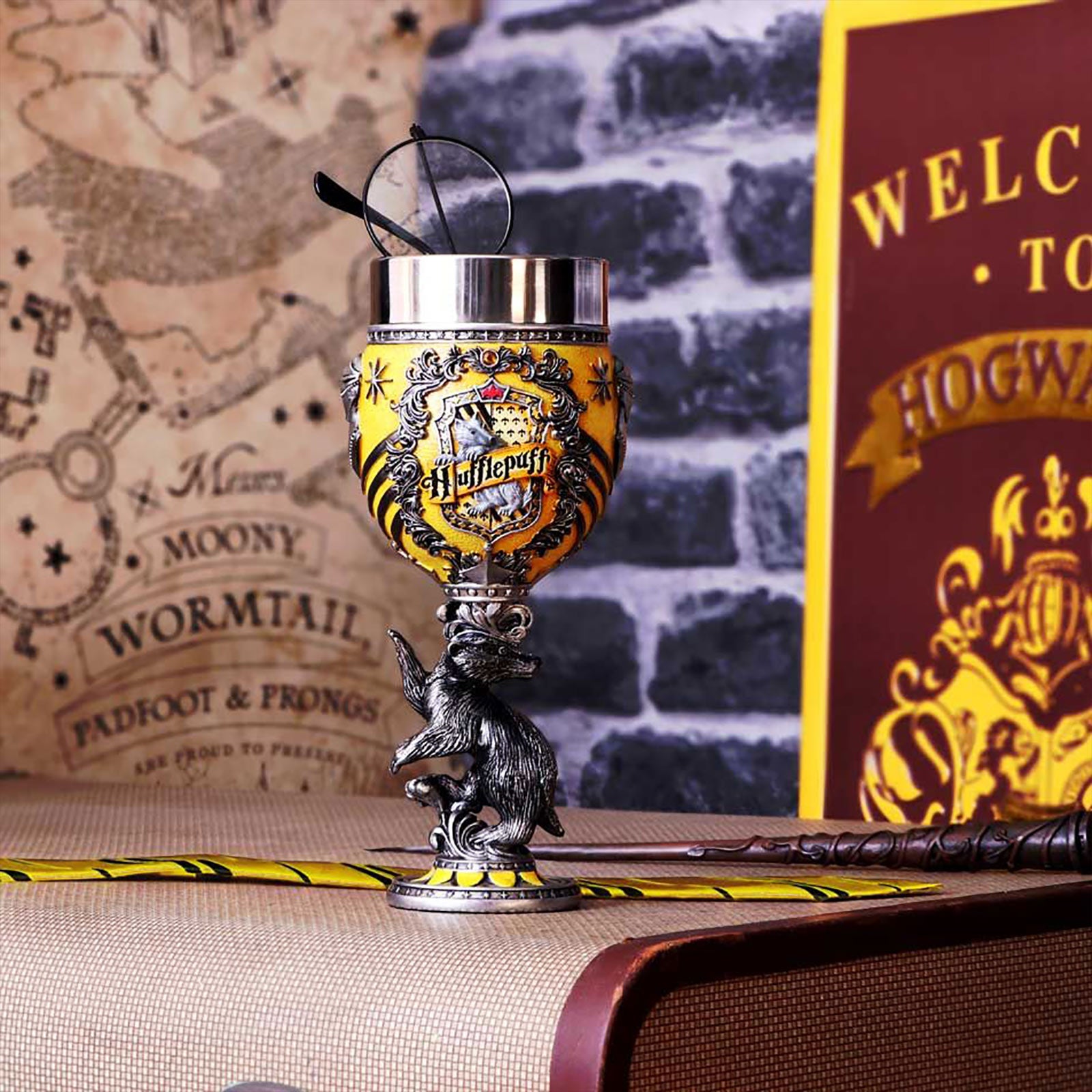 Immagine del prodotto Harry Potter - Calice deluxe con logo Hufflepuff