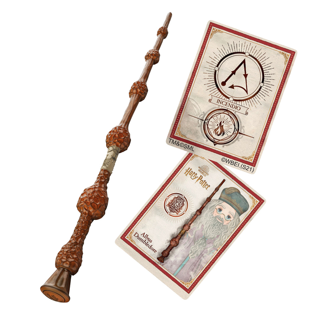 Immagine del prodotto Harry Potter - Bacchetta magica di Silente con carta incantesimo