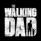Immagine del prodotto Maglietta di The Walking Dad per fan di Walking Dead nera