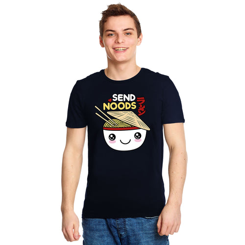 Immagine del prodotto Maglietta Send Noods Ramen per fan di anime blu