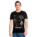 Immagine del prodotto Star Wars - Boba Fett Slave I Sketch T-shirt nera