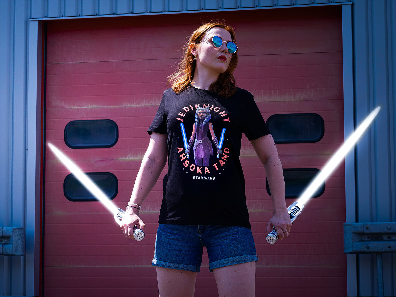 Immagine del prodotto Star Wars - T-shirt nera di Ahsoka Tano