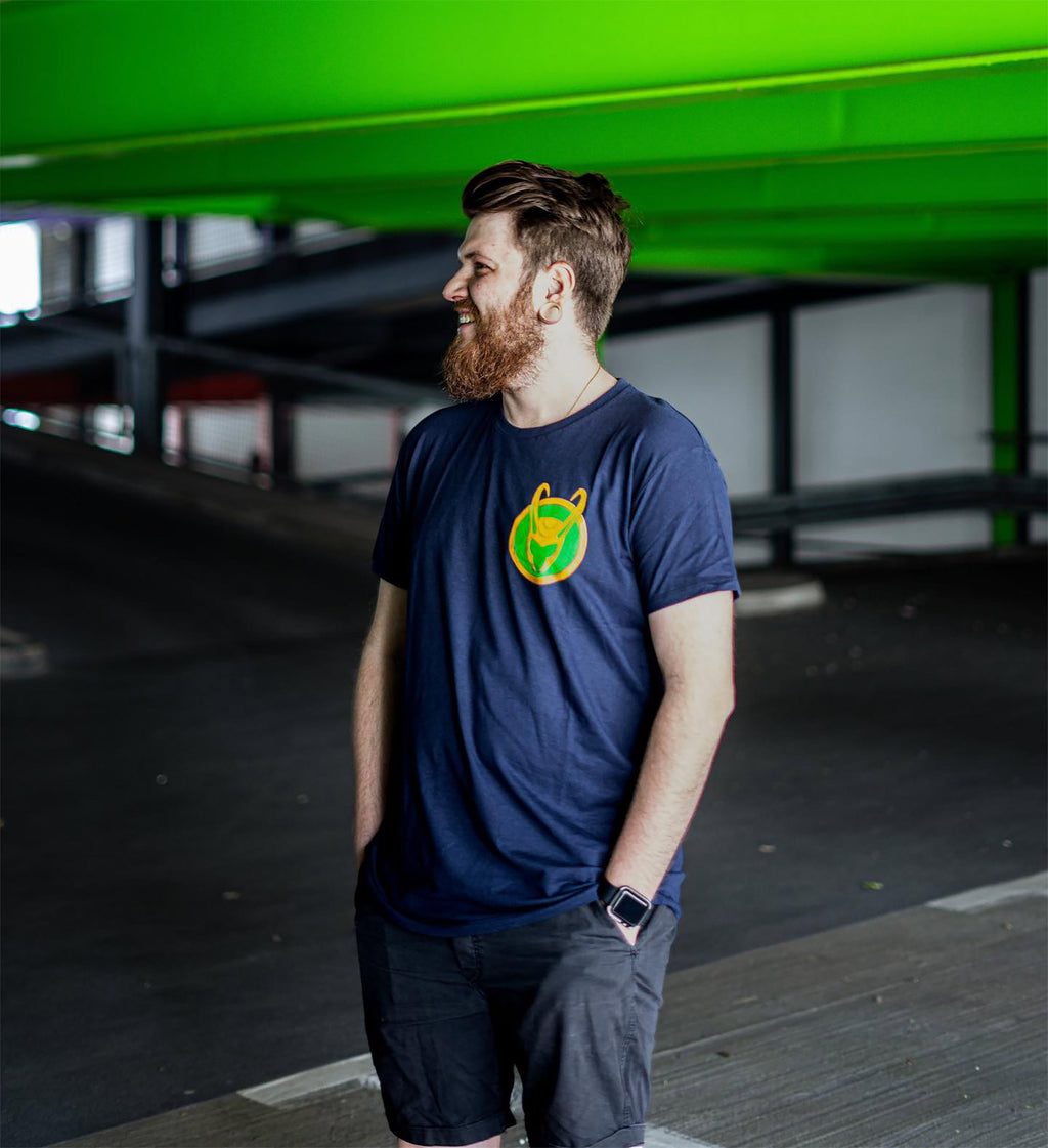Immagine del prodotto Loki - T-shirt con logo blu