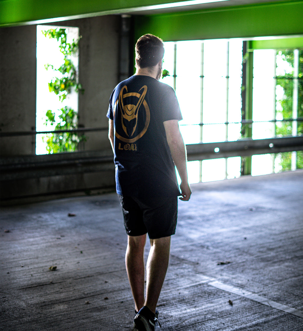 Immagine del prodotto Loki - T-shirt con logo blu