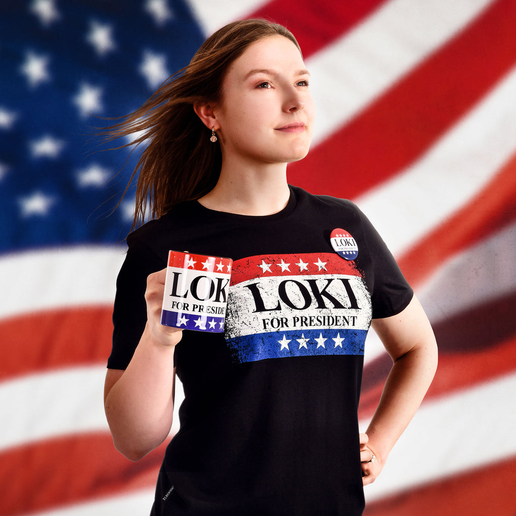 Product image For President Button for Loki Fans