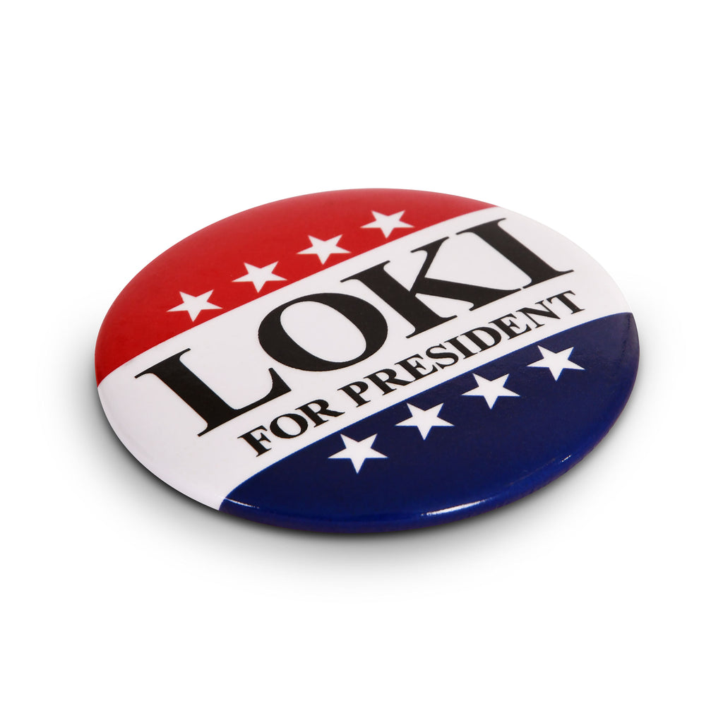 Product image For President Button for Loki Fans