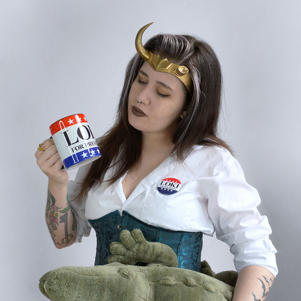 Product image For President Button for Loki Fans