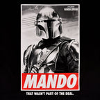 Immagine del prodotto T-shirt Mando nera - Star Wars The Mandalorian