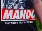 Immagine del prodotto T-shirt Mando nera - Star Wars The Mandalorian