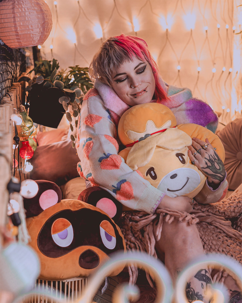 Immagine del prodotto Animal Crossing - Figura di peluche XL di Melinda