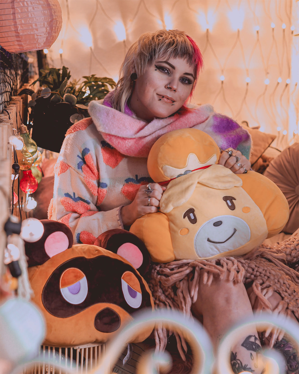 Immagine del prodotto Animal Crossing - Figura di peluche XL di Melinda
