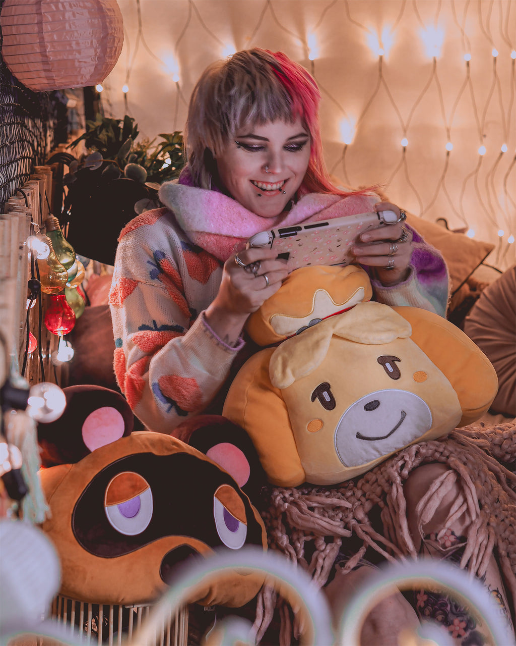 Immagine del prodotto Animal Crossing - Figura di peluche XL di Melinda