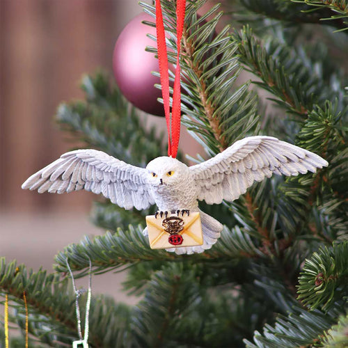 Immagine del prodotto Harry Potter - Hedwig con lettera di Hogwarts Decorazione per albero di Natale