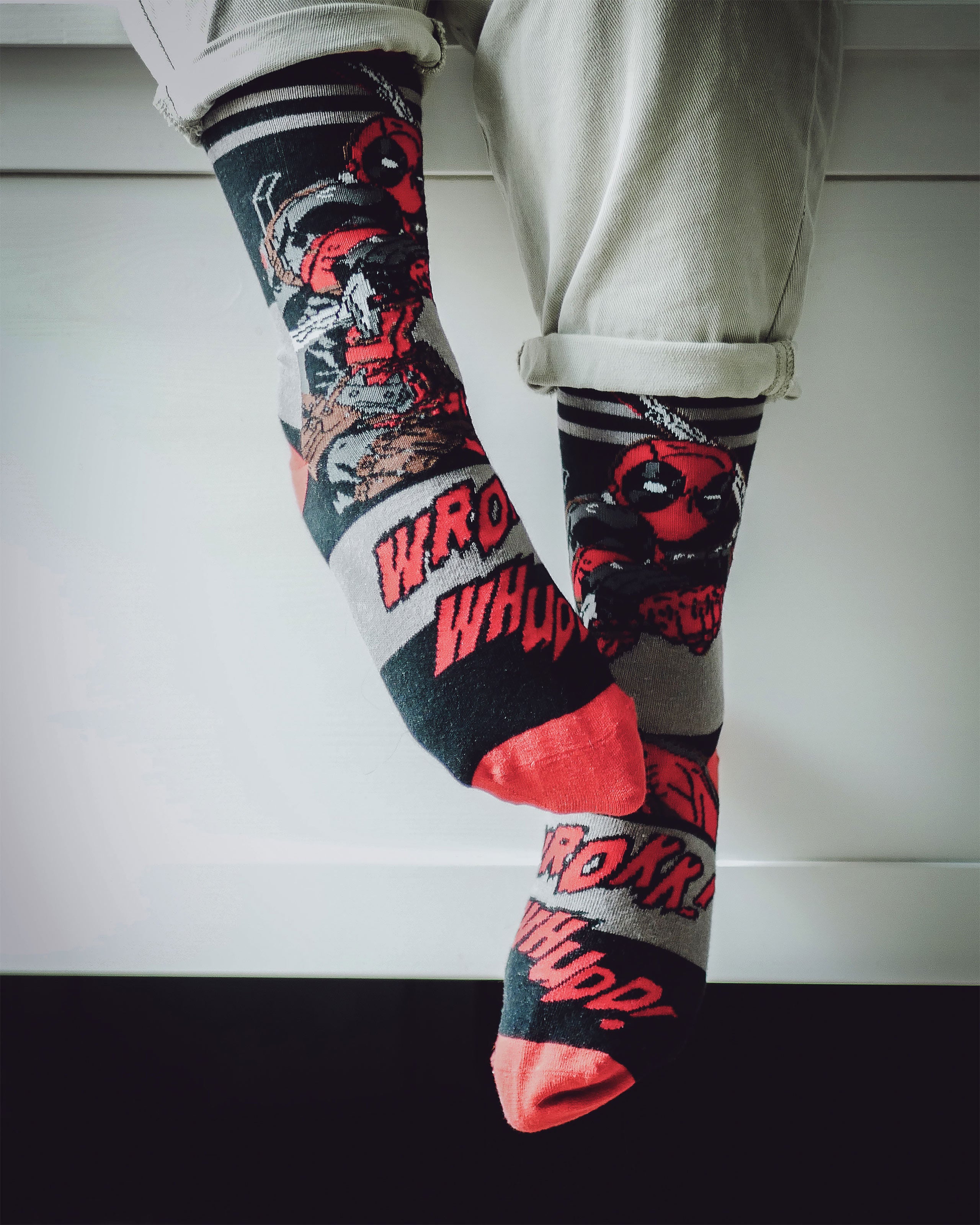 Immagine del prodotto Set di 3 calzini Deadpool