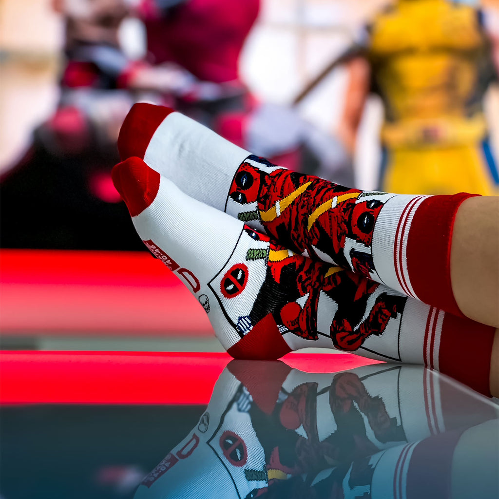 Immagine del prodotto Set di 3 calzini Deadpool