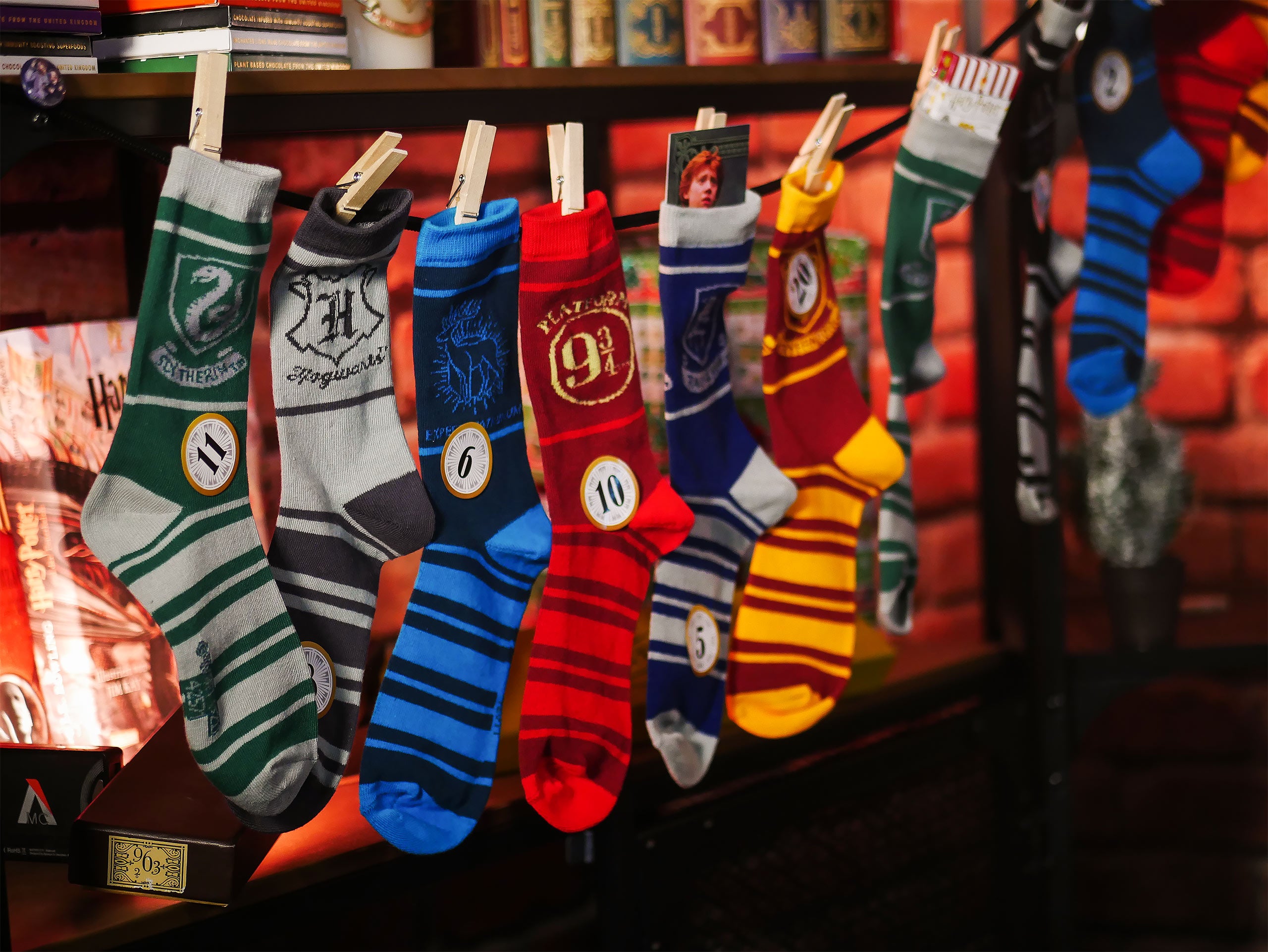 Immagine del prodotto Harry Potter - Calendario dell'Avvento di calzini da riempire