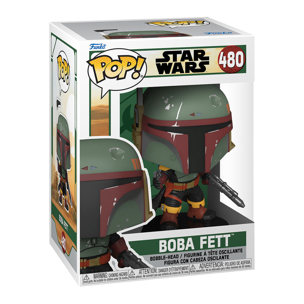 Immagine del prodotto Boba Fett Funko Pop Wobblehead Figure - Star Wars The Book of Boba Fett