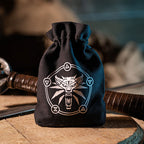 Immagine del prodotto Witcher - Sacchetto dei dadi con logo lupo nero