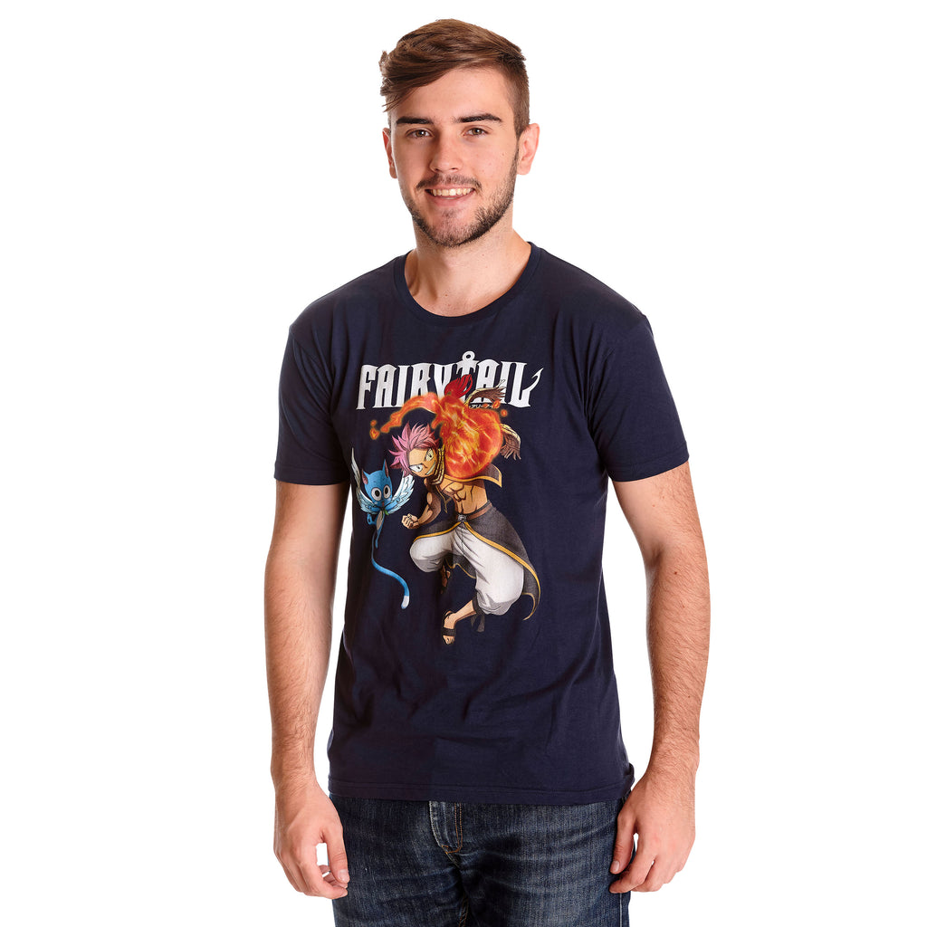 Immagine del prodotto Fairy Tail - Natsu e Happy T-Shirt blu