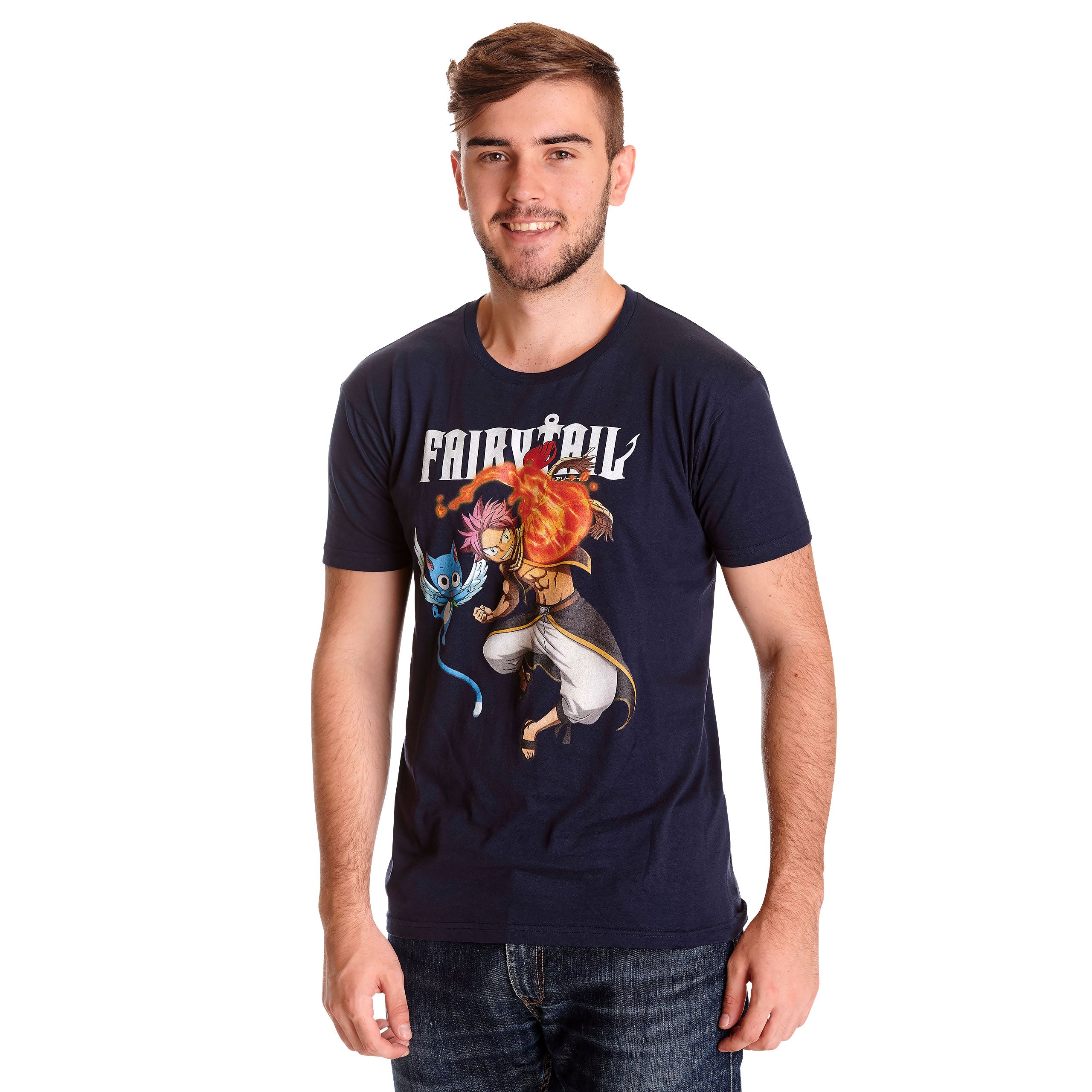 Immagine del prodotto Fairy Tail - Natsu e Happy T-Shirt blu