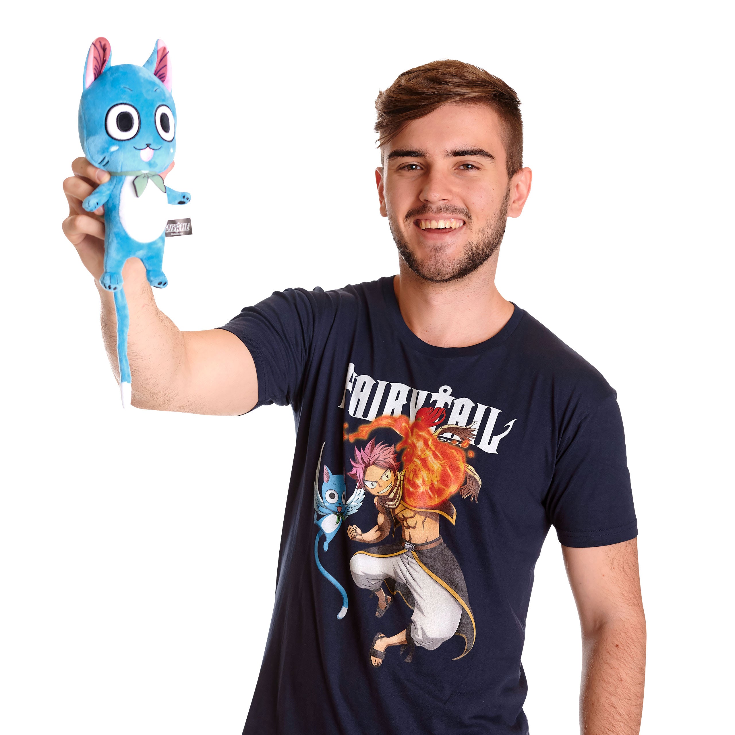 Immagine del prodotto Fairy Tail - Natsu e Happy T-Shirt blu