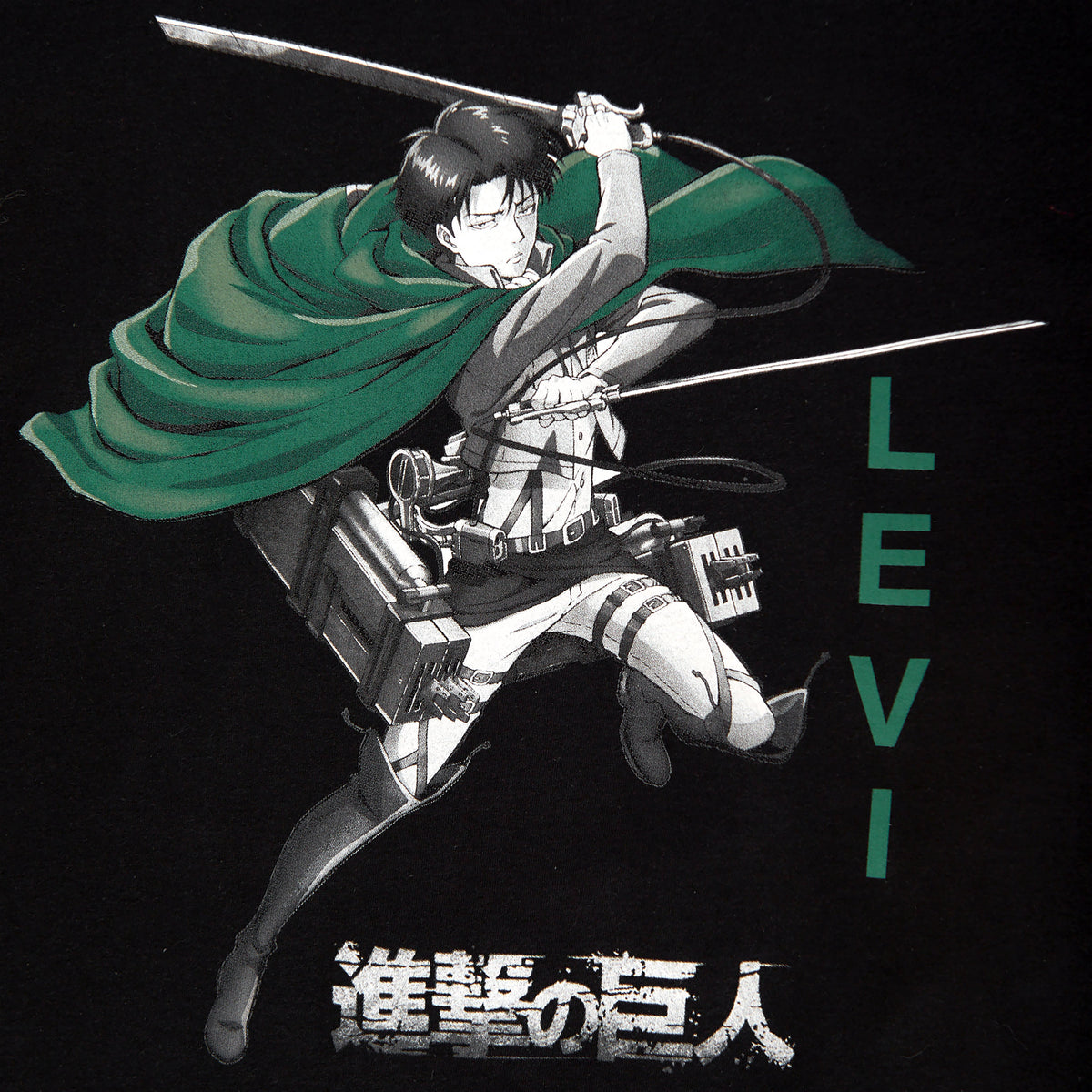 Product image Attack on Titan - Levi T-Shirt black