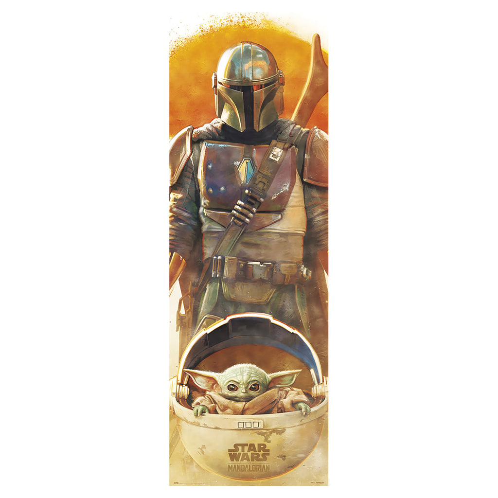 Immagine del prodotto Poster da porta di The Mandalorian & Grogu - Star Wars