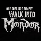 Product image The Lord of the Rings - Walk Into Mordor T-Shirt Black