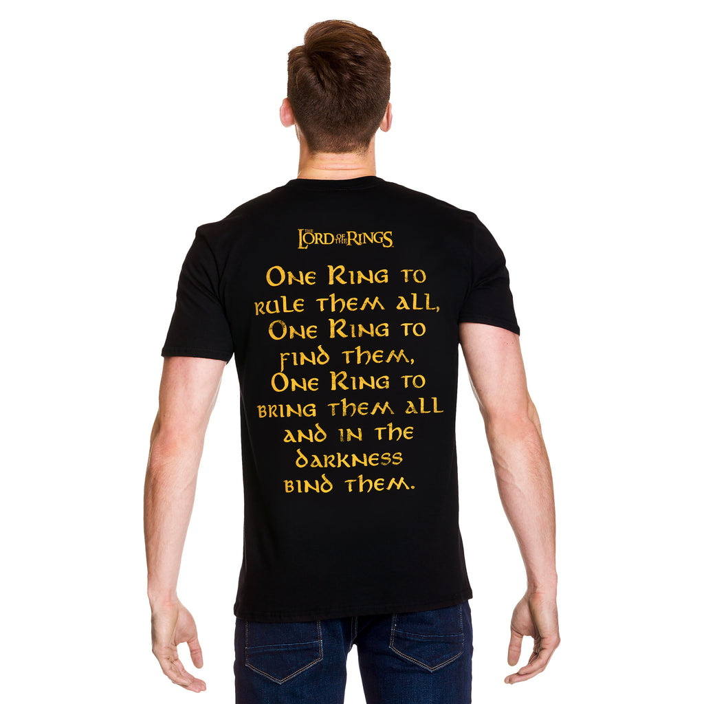 Immagine del prodotto Il Signore degli Anelli - One Ring to Rule T-shirt nera