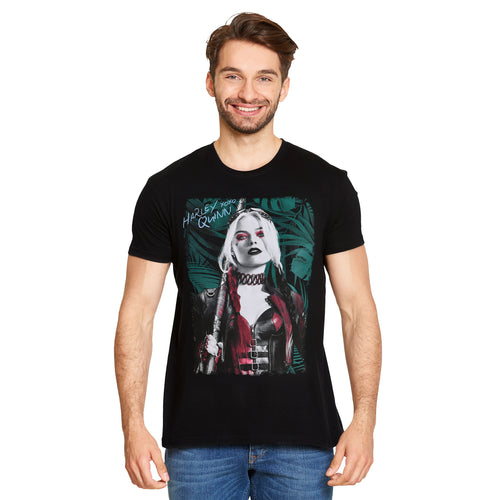 Immagine del prodotto T-shirt nera di Harley Quinn - The Suicide Squad