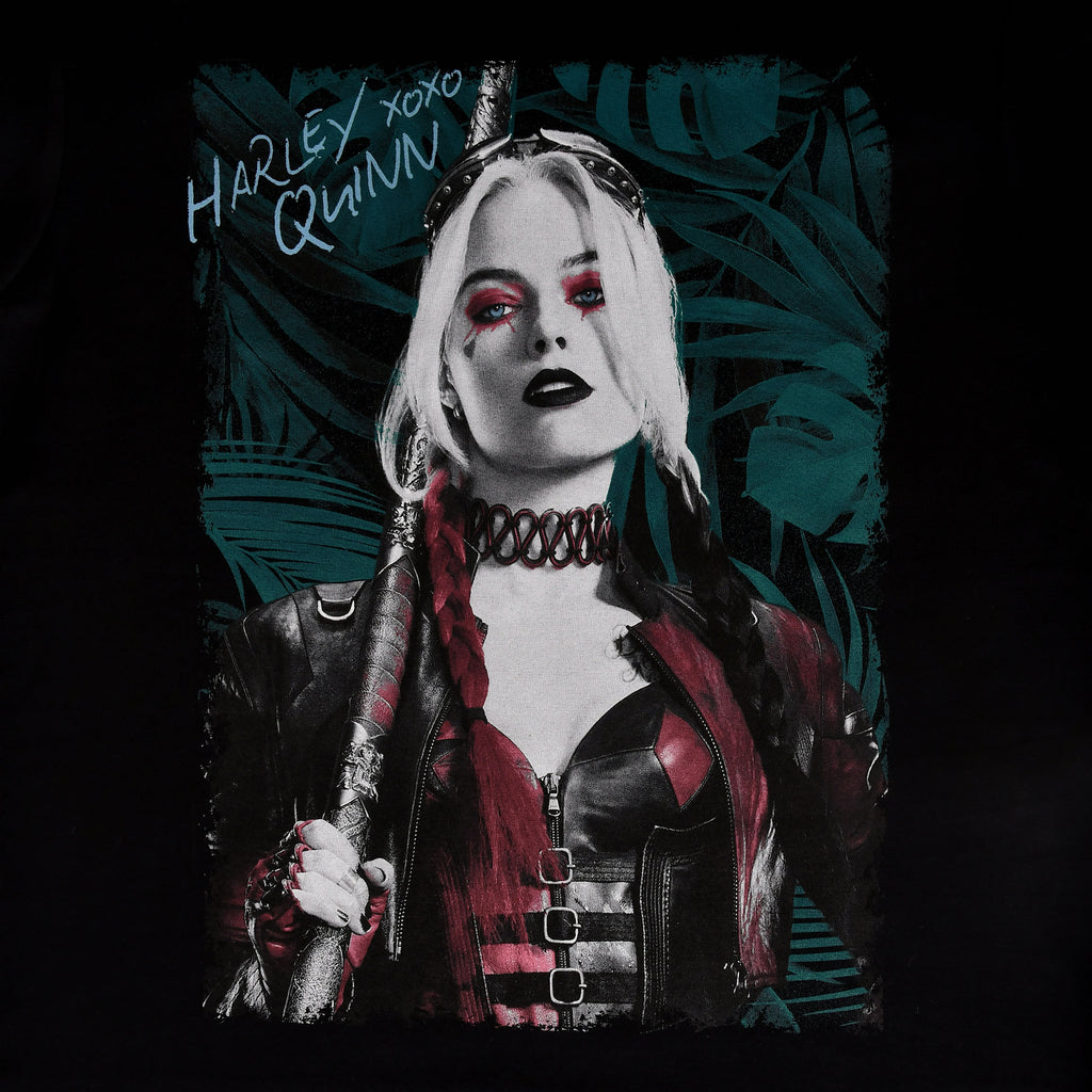 Immagine del prodotto T-shirt nera di Harley Quinn - The Suicide Squad