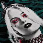 Immagine del prodotto T-shirt nera di Harley Quinn - The Suicide Squad