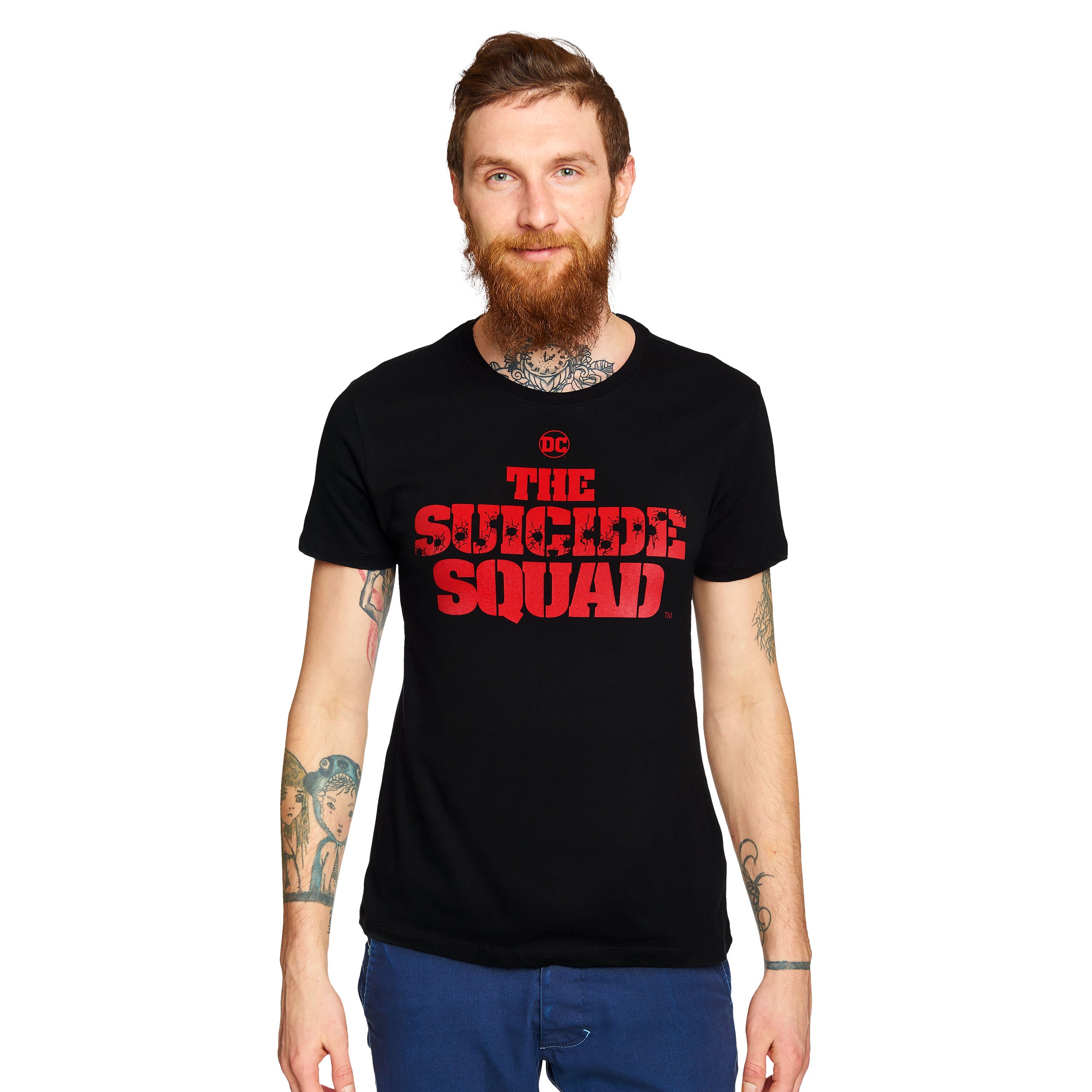 Immagine del prodotto The Suicide Squad - T-shirt nera con logo Shot