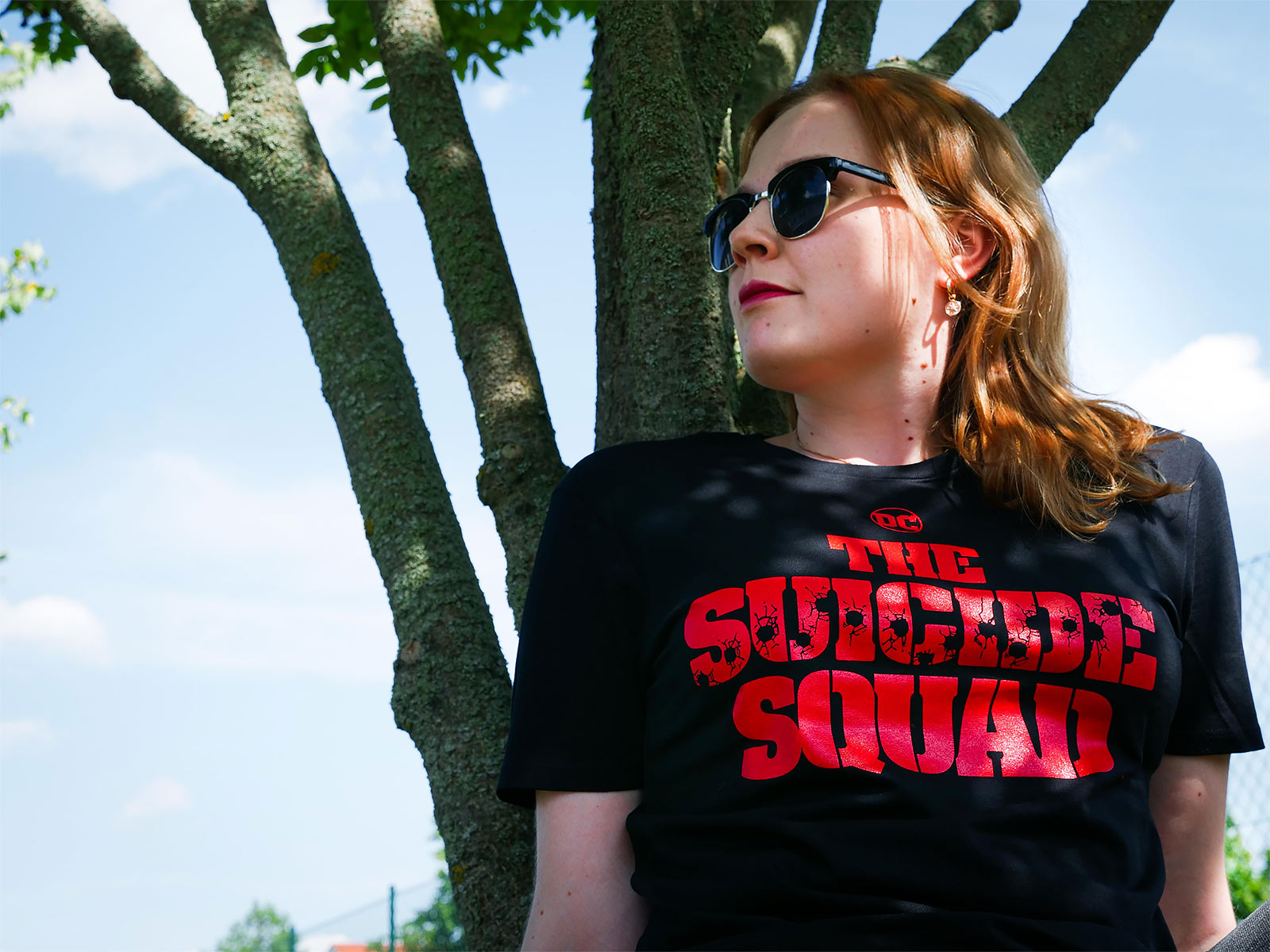 Immagine del prodotto The Suicide Squad - T-shirt nera con logo Shot