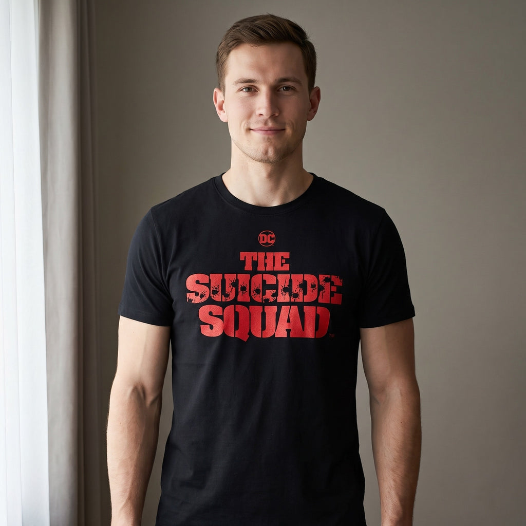 Immagine del prodotto The Suicide Squad - T-shirt nera con logo Shot