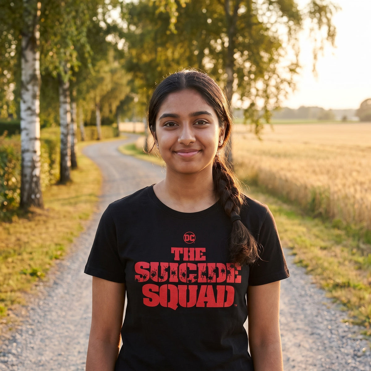 Immagine del prodotto The Suicide Squad - T-shirt nera con logo Shot