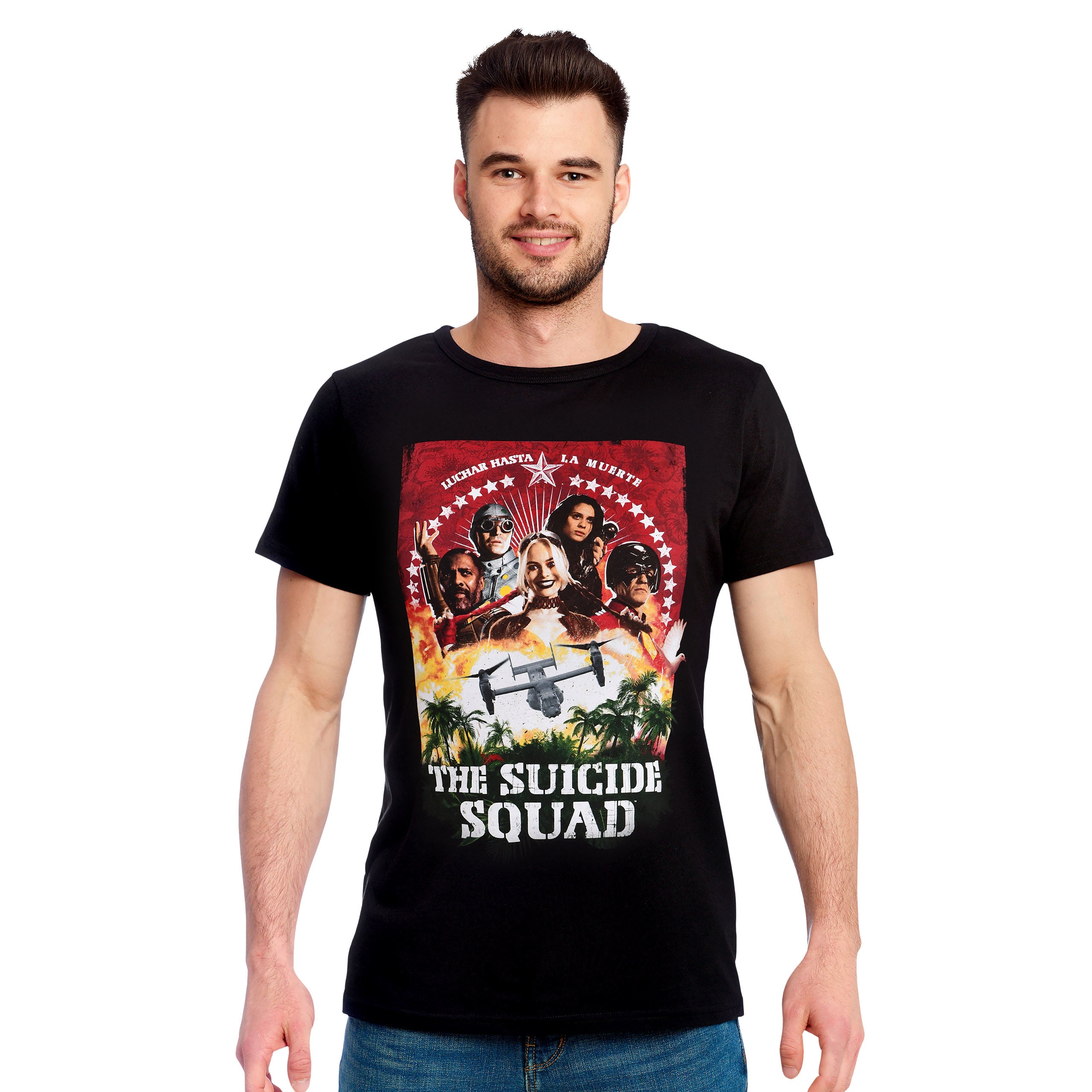 Immagine del prodotto The Suicide Squad - Maglietta del poster del gruppo nera