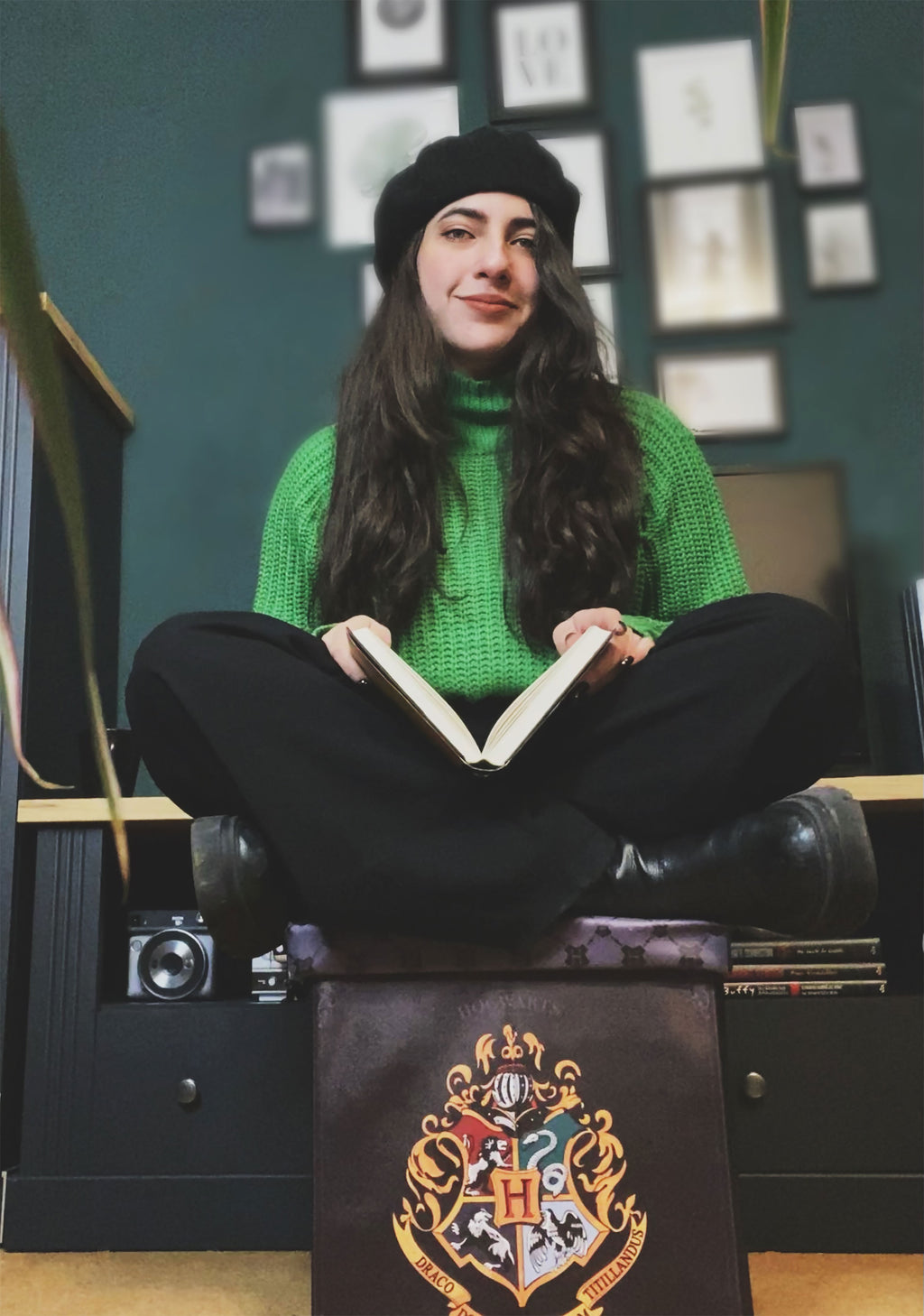 Immagine del prodotto Harry Potter - Sgabello Hogwarts con spazio di archiviazione