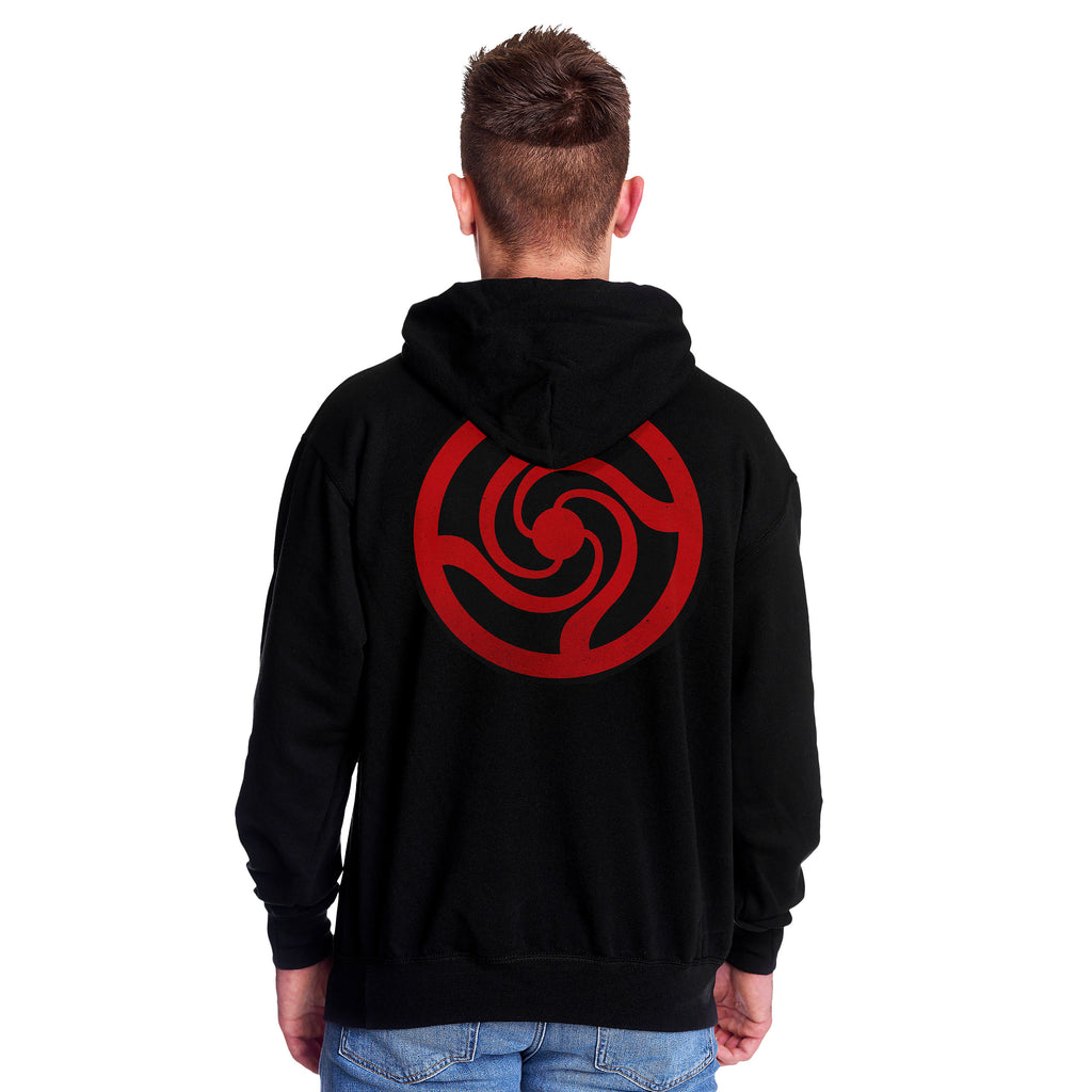 Immagine del prodotto Jujutsu Kaisen - Felpa con cappuccio nera con logo Magic School