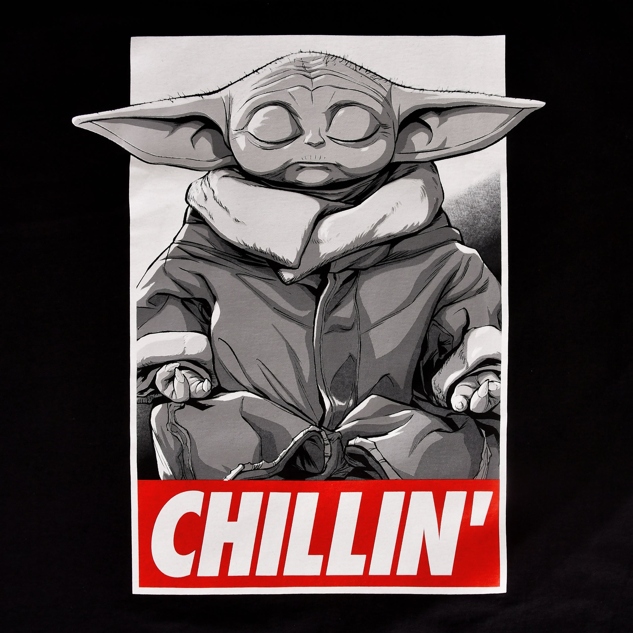 Product image Grogu Chilling T-Shirt black - Star Wars Mandalorian