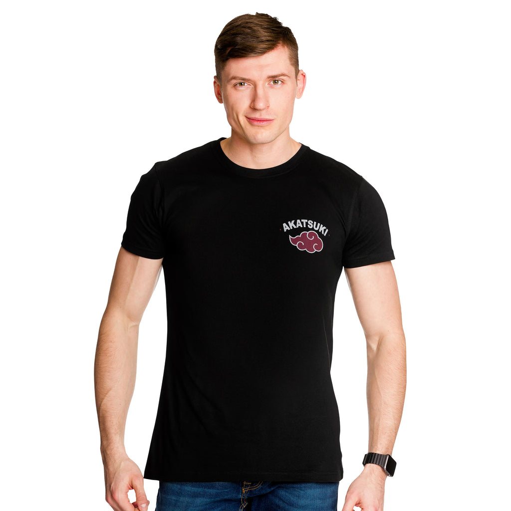 Immagine del prodotto Naruto - T-shirt nera con simbolo Akatsuki
