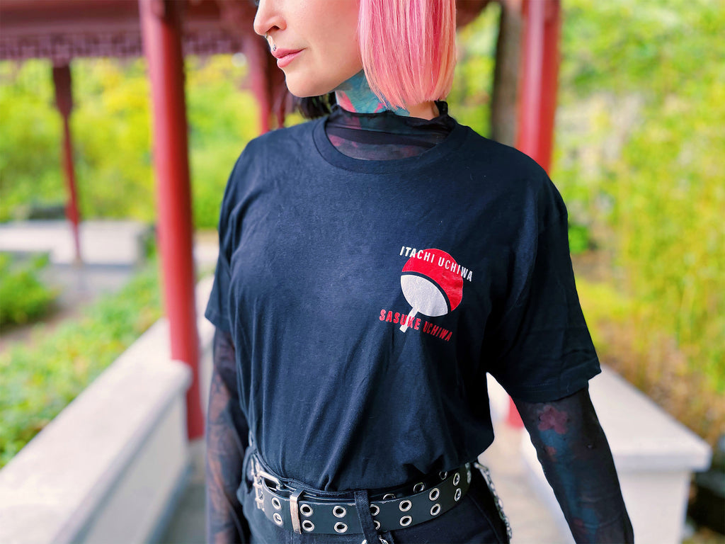 Immagine del prodotto Naruto - T-shirt Sasuke e Itachi nera