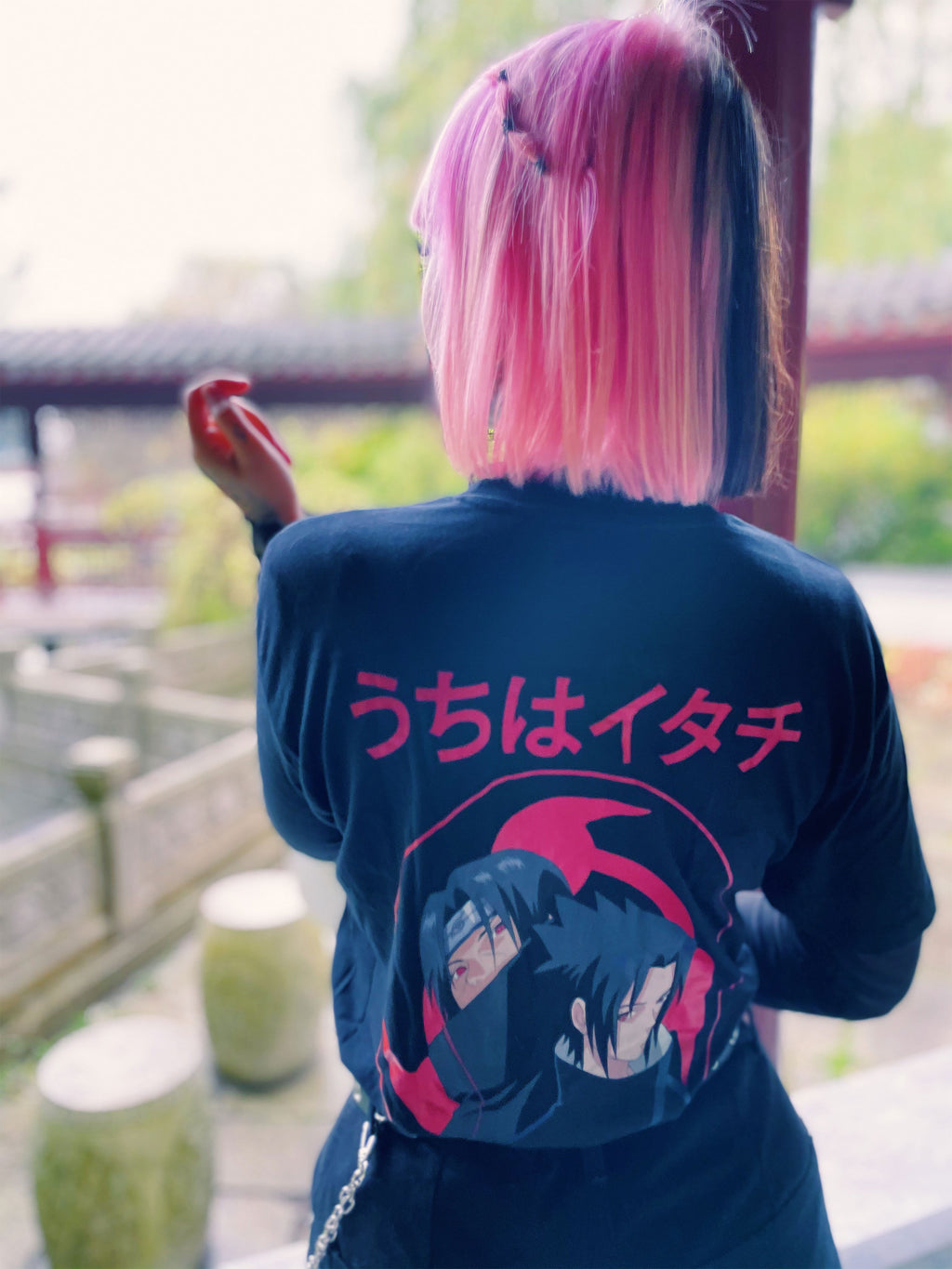 Immagine del prodotto Naruto - T-shirt Sasuke e Itachi nera